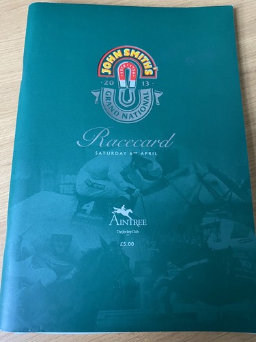 Grand national racecard - national,