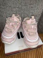 Baby Girl Trainers By “FILA” size 4uk(20)