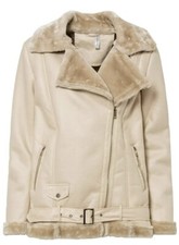 bonprix Faux Leather Sheepskin