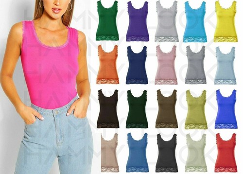 Ladies plain camisole vest - ladies,