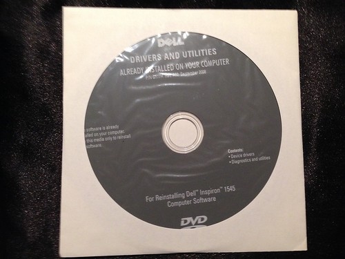 Dell inspiron 1545 drivers - drivers, cd