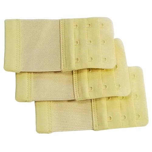 Beige bra extenders - beige,