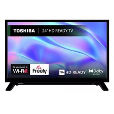 Toshiba 24" Smart HD LED TV Freeview Play WiFi HDMI USB Compact Design