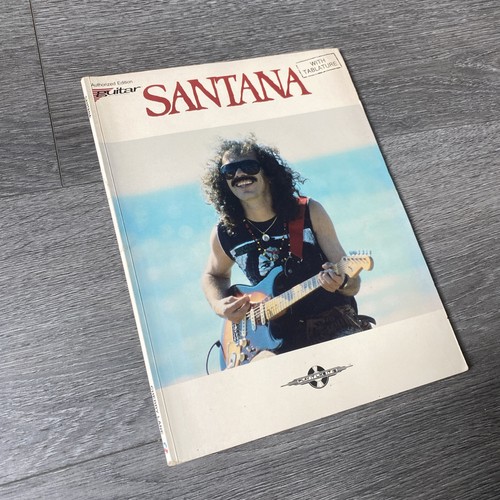 Santana songbook authentic - songbook,