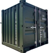 Small Shipping Containers 6ft x 6ft x 6ft CUBE New Prices From £1700+VAT  + Del