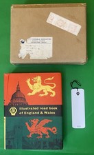 AA Illustrated Road Book Of England & Wales With Bookmark 1965 Edition