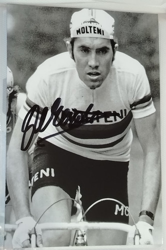 Autograph eddie eddy - eddy, merckx