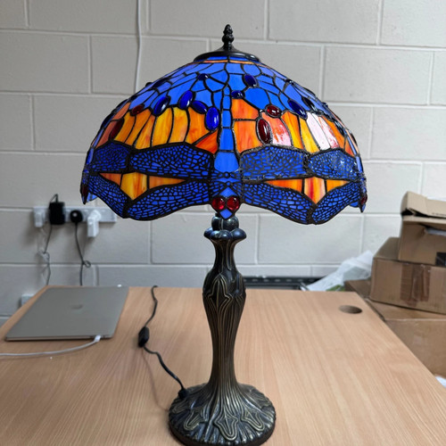 Tiffany style table lamp - tiffany, 16