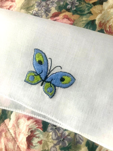 Vintage handkerchief hankie - vintage,