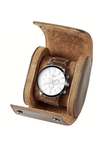 Travel leather slot watch - travel,