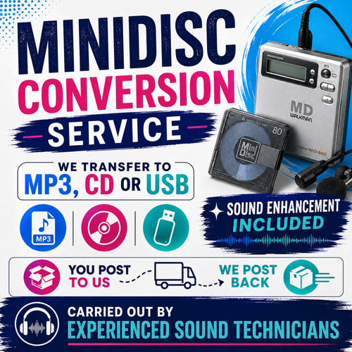 Mini disc conversion mp3 - conversion,