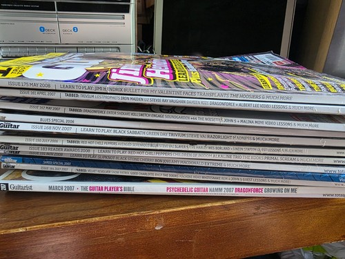 Guitar magazines bundle - guitar, 12