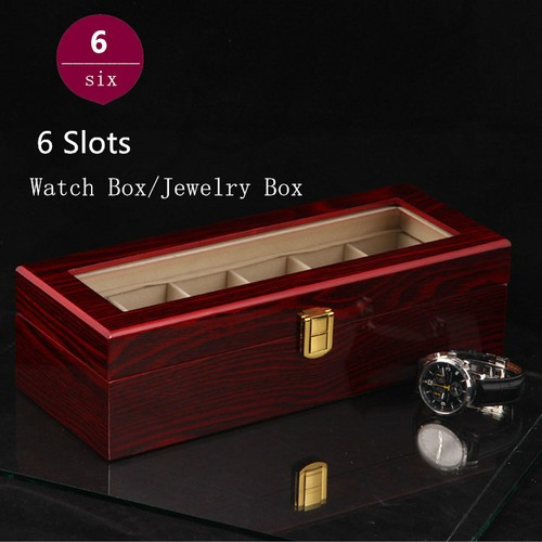 Grid luxury wooden watch - wooden,