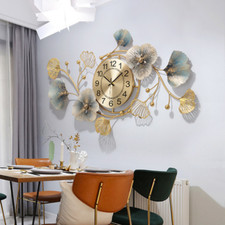 83cm 3D Metal Ginkgo Leaf Wall