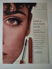 Vintage 1990s Print Ad Loreal