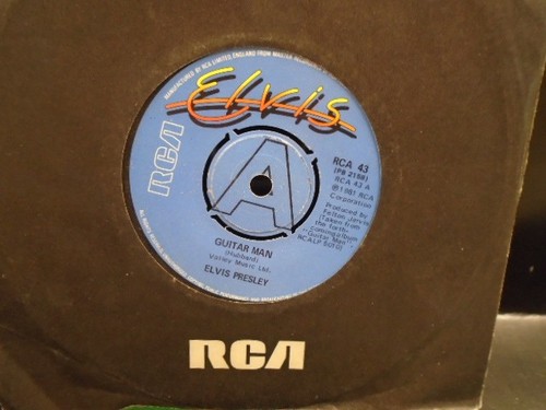 Elvis presley guitar man - guitar,