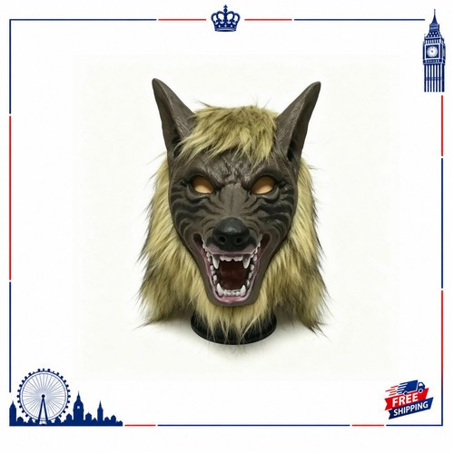Super realistic werewolf mask - super,