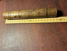 Vintage Turned Wooden Needle