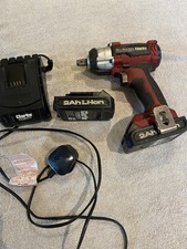 Clarke 18V Brushless Motor Impact Driver With 2 Batteries+Charger  CIR18LIC Used