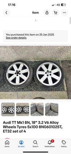 Alloys 5x100 18inch with - with, tyres