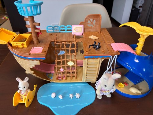 Sylvanian families pirate ship - sylvanian,