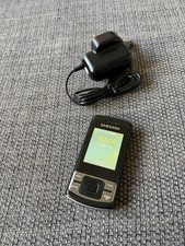 Samsung C3050 Slide Mobile Phone Unlocked Fully Working Black Retro