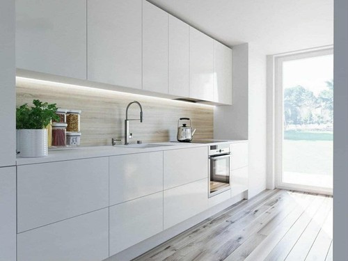 Slab high gloss white - high,