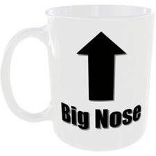 BIG NOSE MUG FUNNY INSULT