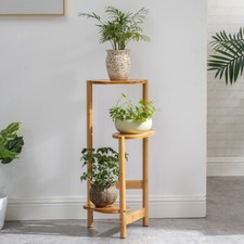 Bamboo Plant Stand Indoor