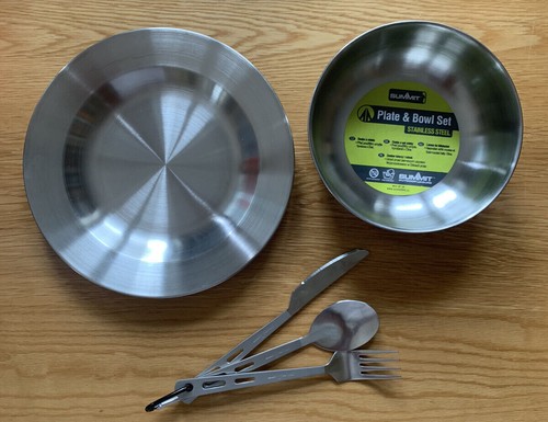 Stainless steel plate bowl - plate,