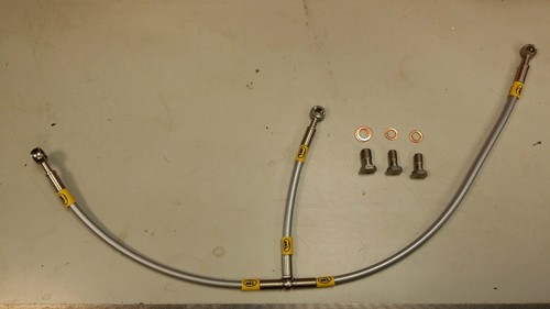 Silver ducati 998 hel - 998, braided