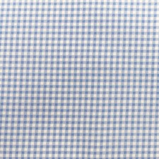Cotton Fabric - Blue & White