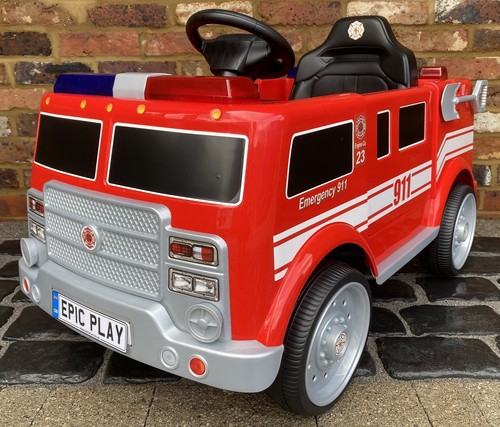 12v kids electric fire engine - 12v,