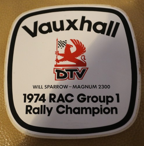 Vauxhall magnum 1974 rac - vauxhall,