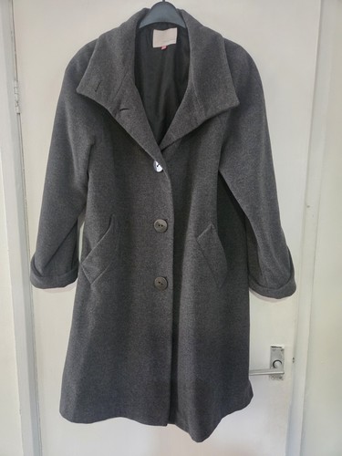 Wool cashmere coat size - &, 14