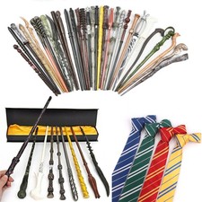 Harry Potter Magic Wand Hermione Dumbledore Luna Wands Cosplay Toy Gifts Boxed