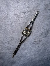 Red Herring Vintage Leopard Print Face Ladies Watch Y2K 2000s