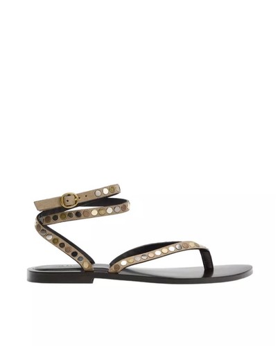 Zara leather sandals with - leather,