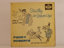 PADDY ROBERTS STRICTLY FOR