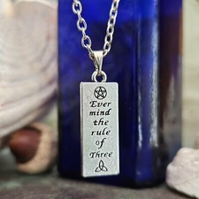 Wiccan Rede Pendant - Ever