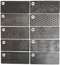 Metal Pattern Texturing Plate