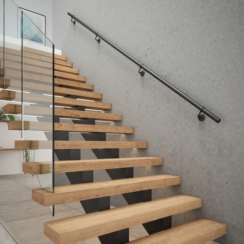 Rothley indoor handrail - 3.6m,