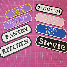 Door Sign, Door Plaque, 3D Door Sign, Street Sign, House Sign, Room Plaque 8inch