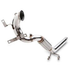 Stainless exhaust front - stainless,