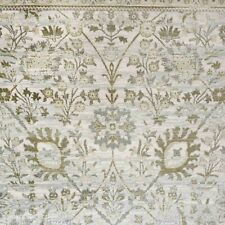 Green Floral Rugs | Non Shed