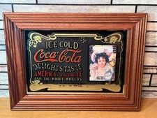 Vintage Large Coca Cola Mirror