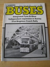 BUSES JUN 1985 TYNE & WEAR EXPANSION IN SURREY 31ST BRIGHTON COACH RALLY
