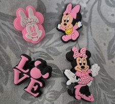 Brand New Without Tags, Minnie Mouse, Croc Charms, Set Of 4