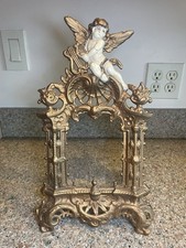 Vintage Ornate Cherub Picture