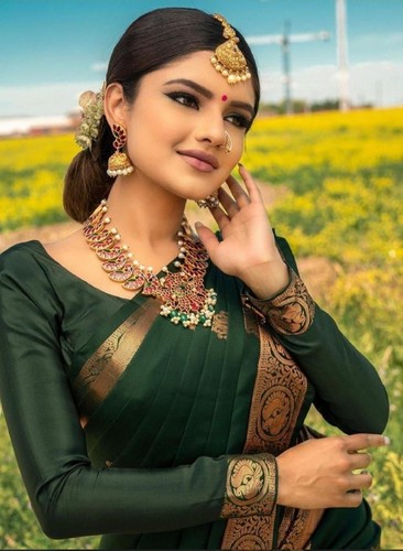 Designer sari soft lichi - designer,